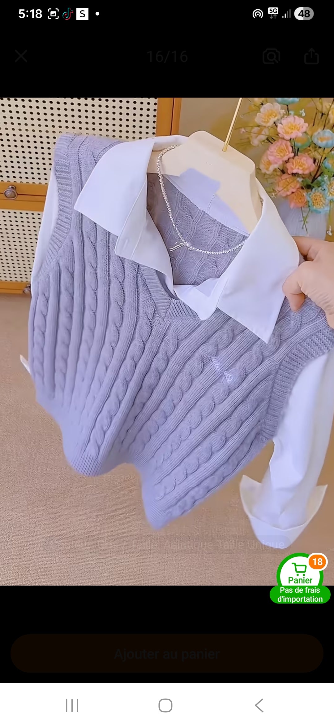 Pull femme