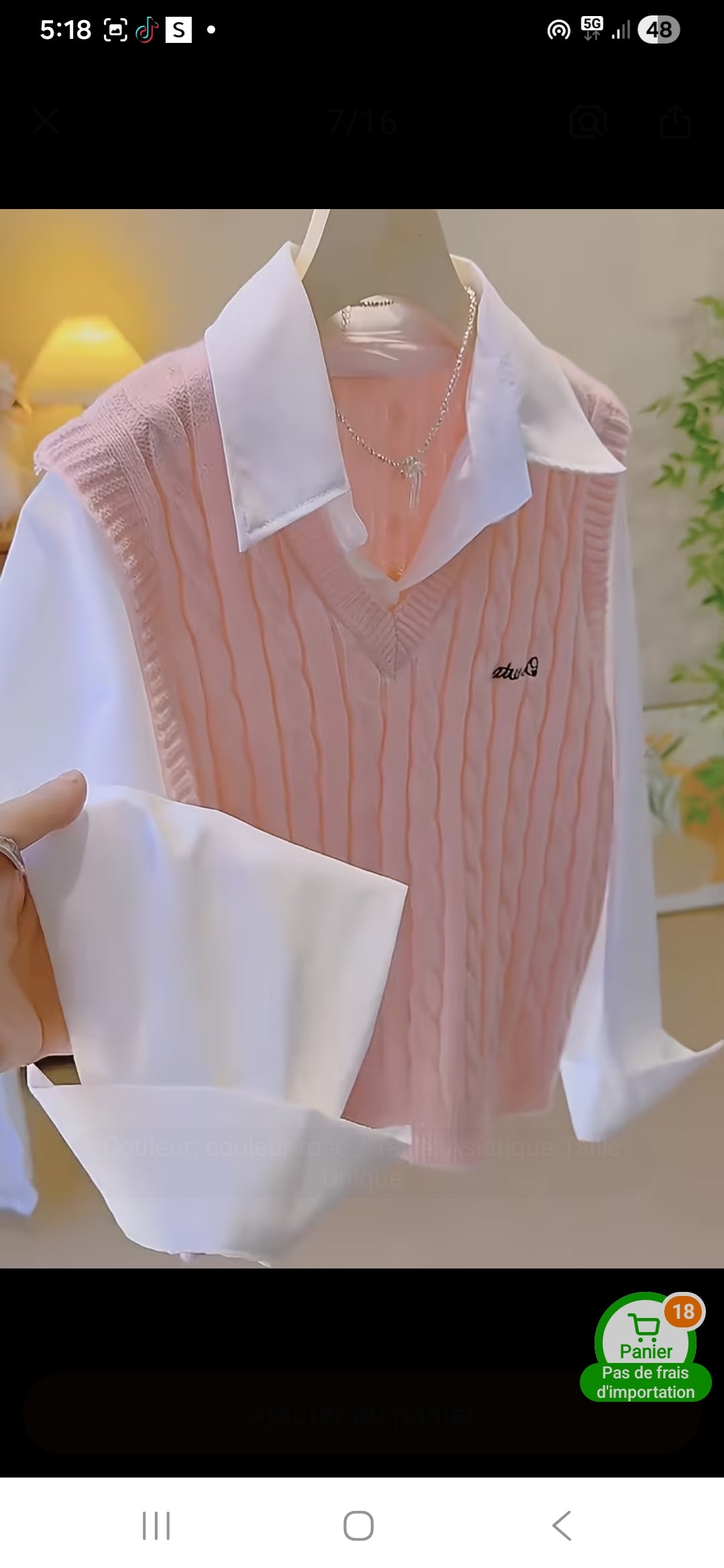 Pull femme
